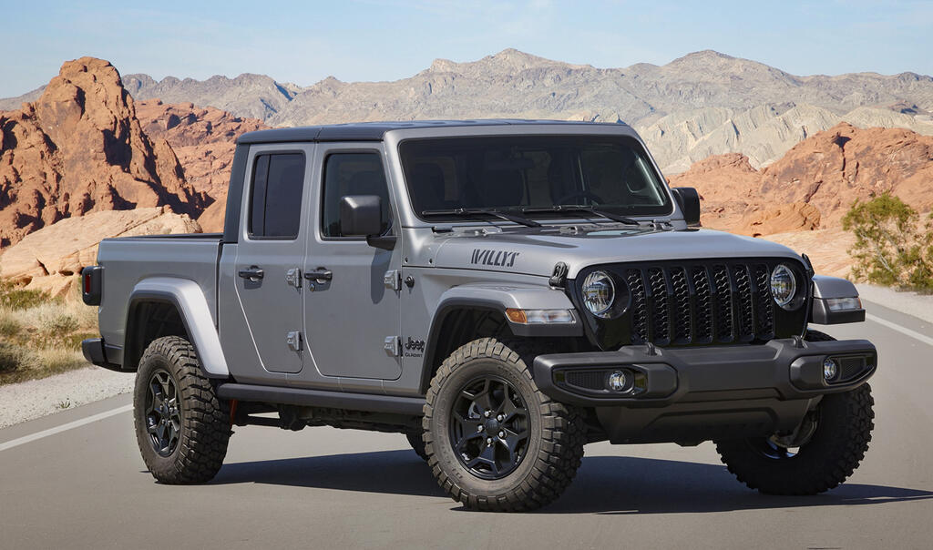 ג'יפ גלדיאטור ג'יפ רנגלר Jeep wrangler