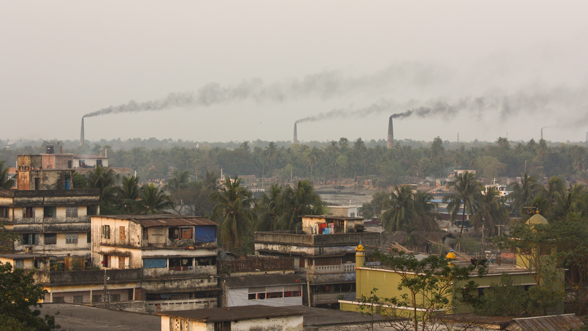 זיהום אוויר בנגלדש העיר KHULNA