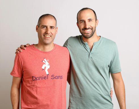 Lusha co-founders Assaf Eisenstein and Yoni Tserruya. 