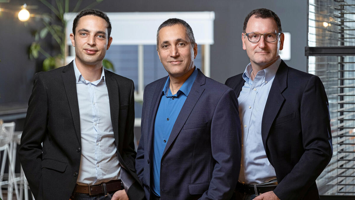 מימין: אילון פנחס נדב הררי ו בן אוריון השותפים בקרן לגאסי