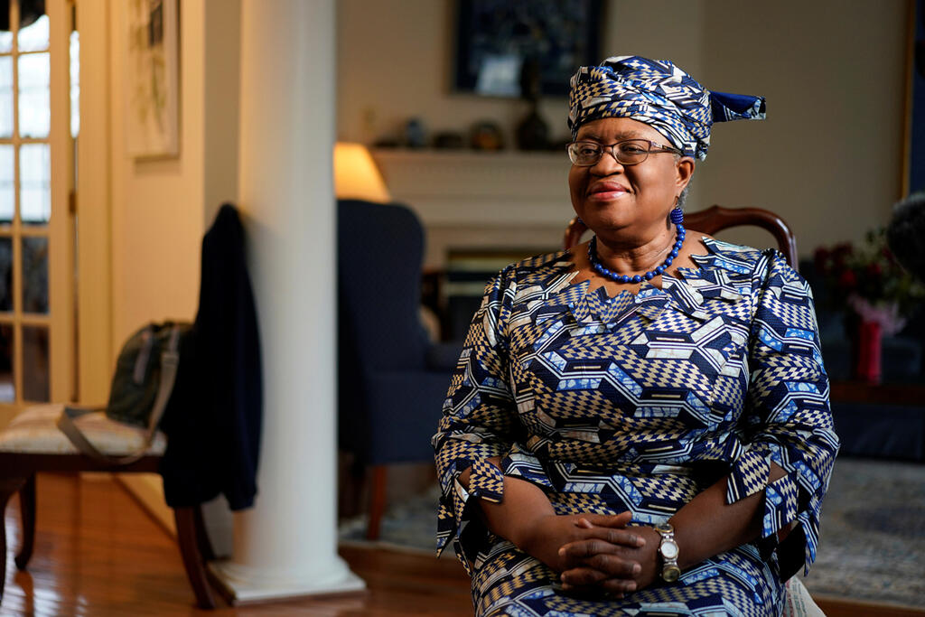 נגוזי אוקונג'ו אייווילה Ngozi Okonjo-Iweala נשיאת ארגון הסחר העולמי 