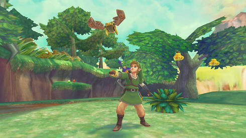 מתוך המשחק Legend of Zelda Skyward Sword, צילום: נינטנדו