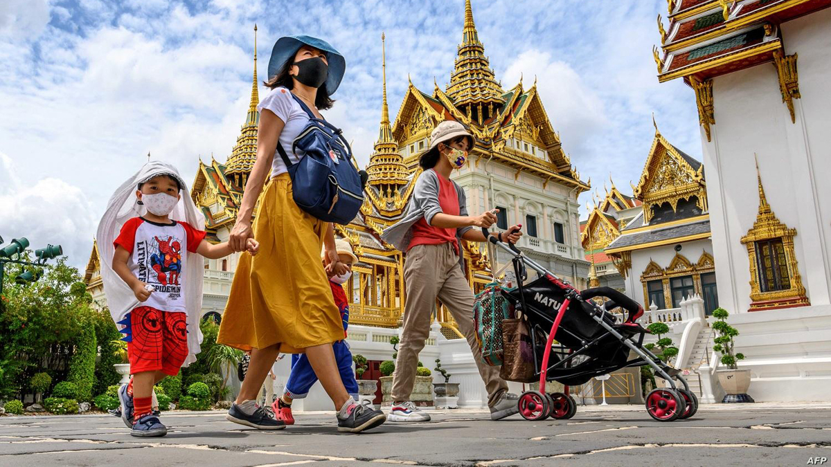 בנגקוק תאילנד תיירות תיירים קורונה