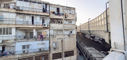 בתי מגורים בקרבת התחנה המרכזית בתל אביב, צילום: אוראל כהן