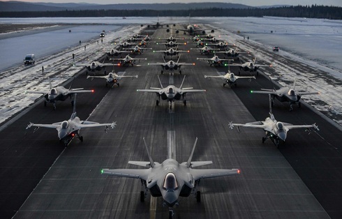 מטוסי F35, צילום: USAF