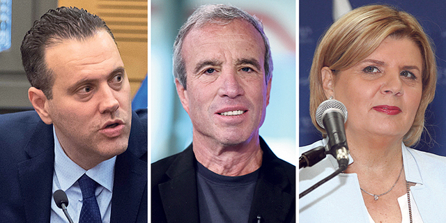 מימין אורנה ברביבאי אלעזר שטרן ו מיקי זוהר