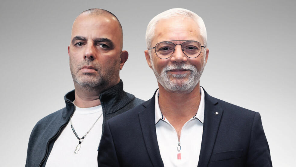מימין איתן יוחננוף בעלי יוחננוף ואייל רביד מנכ"ל ויקטורי (צילום: אוראל כהן, עמית שעל) מימין איתן יוחננוף בעלי יוחננוף ו אייל רביד מנכ"ל ויקטורי