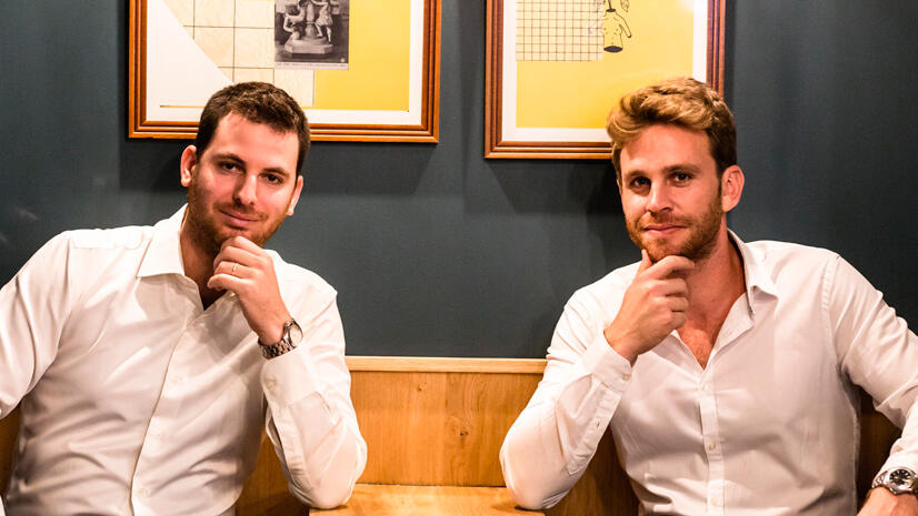 מימין מייסד מנכ"ל אורקה Orca AI ירדן גרוס מייסד דוד רביב