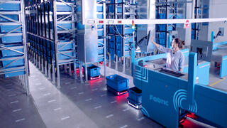 Fabric's robotic logistics center