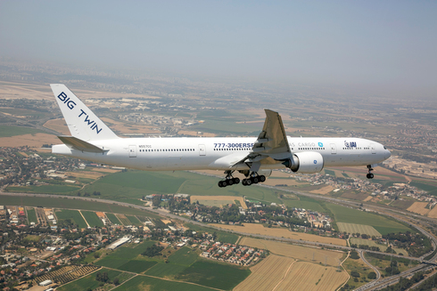 מטוס בואינג 777 התעשייה האווירית, צילום: התעשייה האווירית