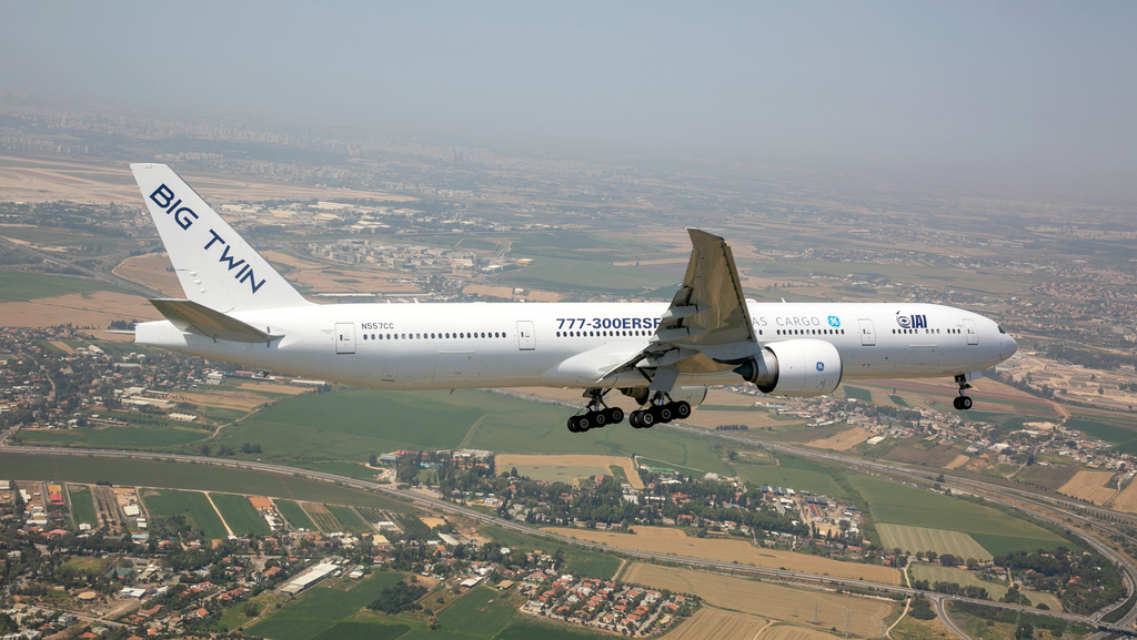 התעשיה האווירית ואיתיחאד יסבו יחד מטוסי בואינג 777 להטסת מטענים