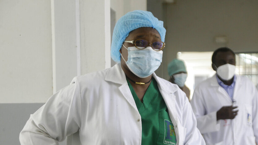 צ'אד בית חולים אפריקה קורונה חיסונים 4
