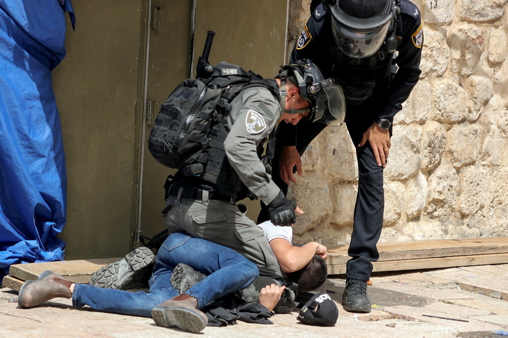 מהומות בהר הבית מעצר מתפרעים ירושלים 10.5.21