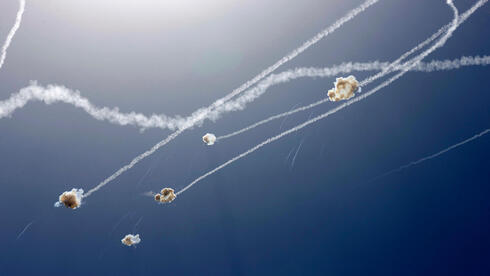 יירוט רקטות במהלך מבצע שומר החומות, צילום: איי אף פי