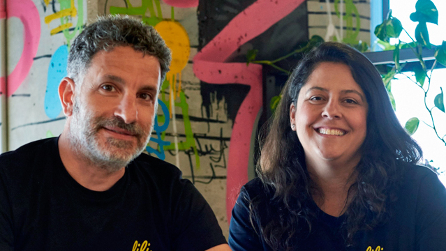 Lili CEO Lilac Bar David (right) and CTO Liran Zelkha. Photo: Lili