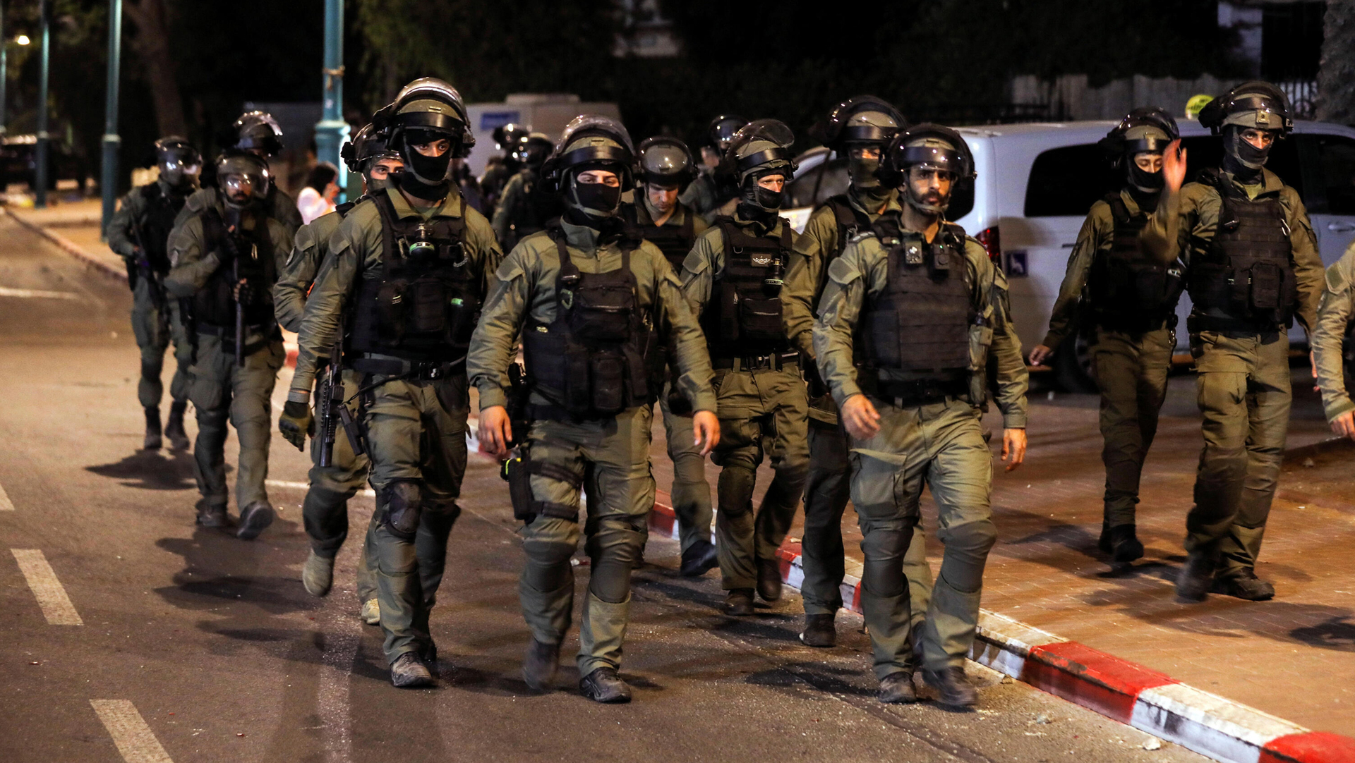 כוחות משטרה מג"ב לוד מהומות ערבים