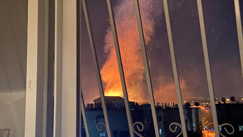   שריפה דליקה בית כנסת לוד דוסא ערב מתוח עימותים אלימות מהומות ערבים יהודים