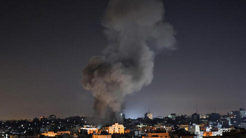 תקיפה של צה"ל בעזה, הלילה, AFP