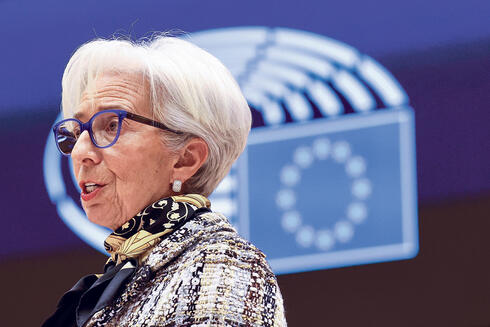 נשיאת הבנק המרכזי האירופי כריסטין לגארד, צילום: איי פי