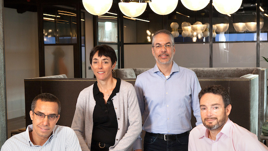 83North partners, Yoram Snir (from right), Gil Goren, Laurel Bowden and Arnon Dinur. Photo: Courtesy