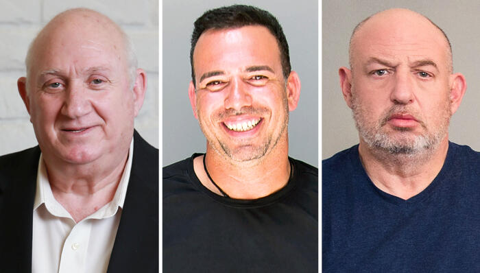 מימין הראל ויזל איציק אברכהן ו אורי מקס