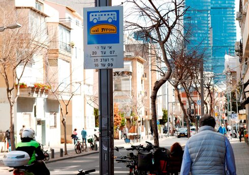 נת"צ נתיב תחבורה ציבורית תל אביב, צילום: עמית שעל
