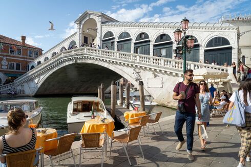 גשר ריאלטו ונציה איטליה. יוני 2021, צילום: בלומברג