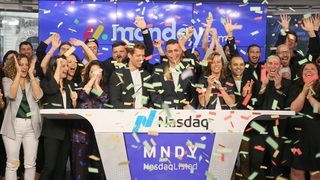 monday.com managing team open Nasdaq trade following Thursday's IPO Photo: Nasdaq