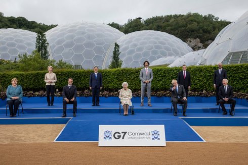 מנהגי העולם בכינוס G7, צילום: גטי אימג