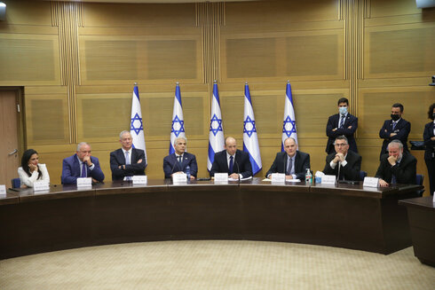 ישיבת הממשלה החגיגית, אחרי ההשבעה, צילום: אלכס קולומויסקי