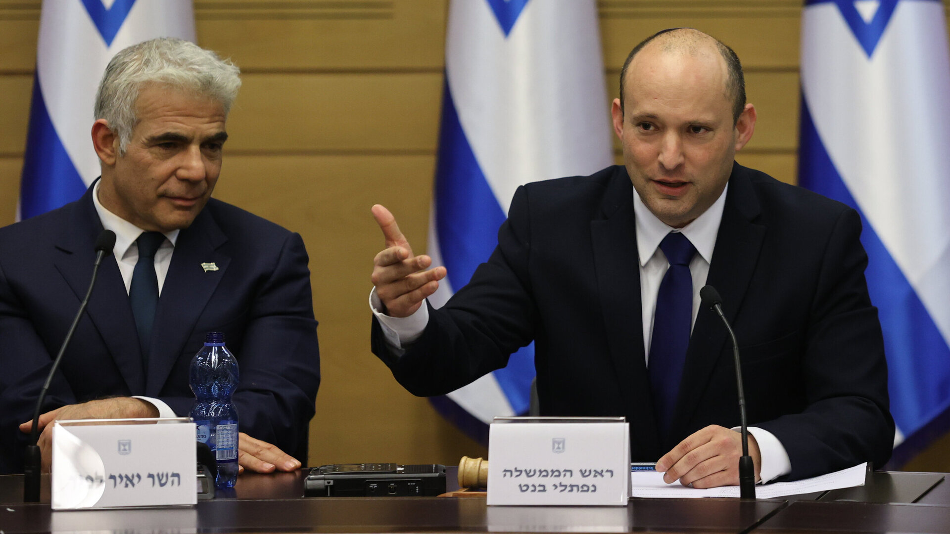 ראש הממשלה נפתלי בנט ישיבת ממשלה אחרי השבעת ממשלה כנסת ירושלים 2