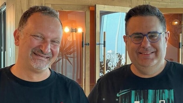 nSure.ai co-founders Alex Zeltcer (left) and Ziv Isaiah. Photo: nSure.ai
