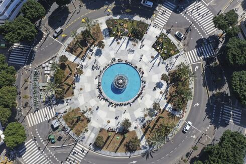 כיכר דיזנגוף תל אביב, צילום: בלומברג