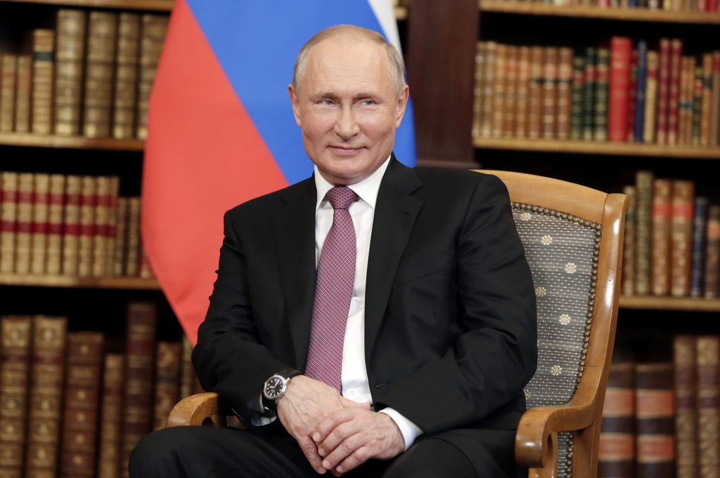 נשיא רוסיה ולדימיר פוטין יוני 2021