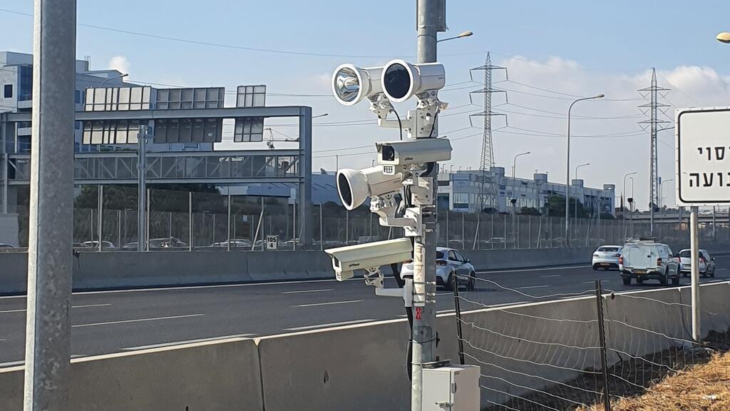 מצלמות חדשות ב נתיבי איילון ניסוי תנועה ניסוי מצלמות