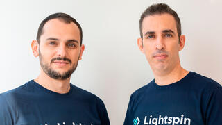 מייסדי Lightspin אור עזרזר ו ולאדי סנדלר