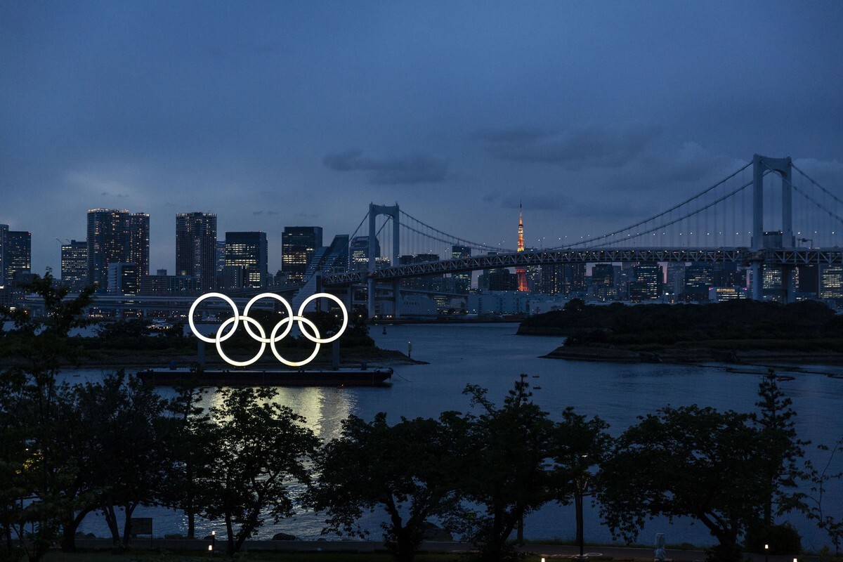 פוטו מתכוננים לאולימפיאדת טוקיו הטבעות האולימפיות