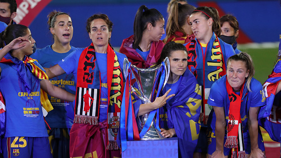 ליגת האלופות לנשים ברצלונה אלופה 2021