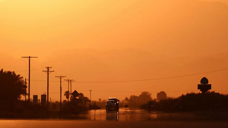 גל חום קיצוני ב ארה"ב קליפורניה משבר אקלים