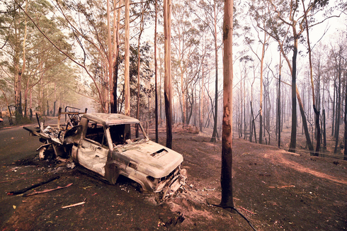 השריפות באוסטרליה, צילום: איי אף פי