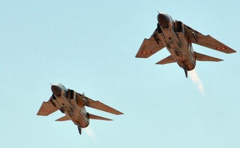 מטוסי מיג 23 סוריים, צילום: אתר משרד הביטחון הסורי 