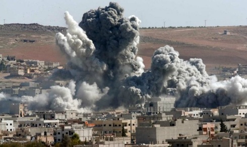 מוות ממעל, יום אחר יום: הפצצת שטח בנוי בסוריה, צילום: SNHR
