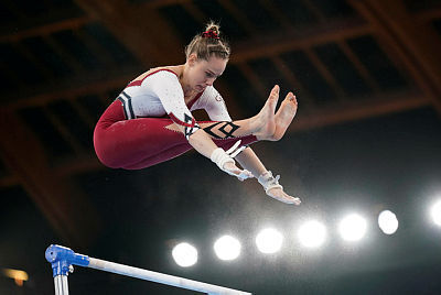 שרה ווס מתעמלת גרמניה באולימפיאדה בטוקיו, AP