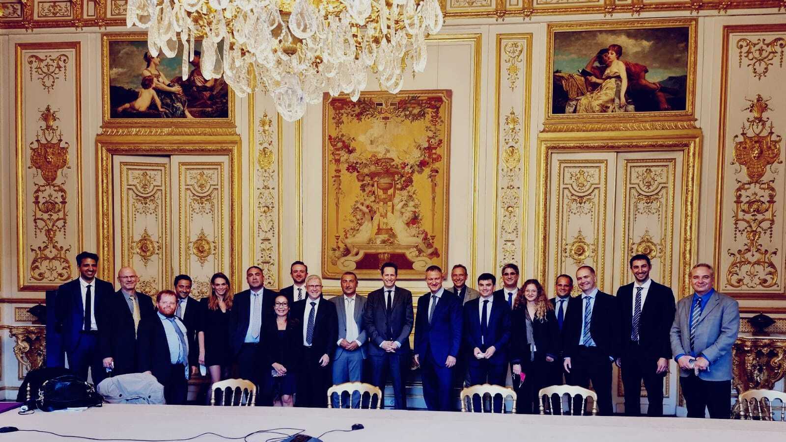 Israeli delegation to Paris The Elysee Palace