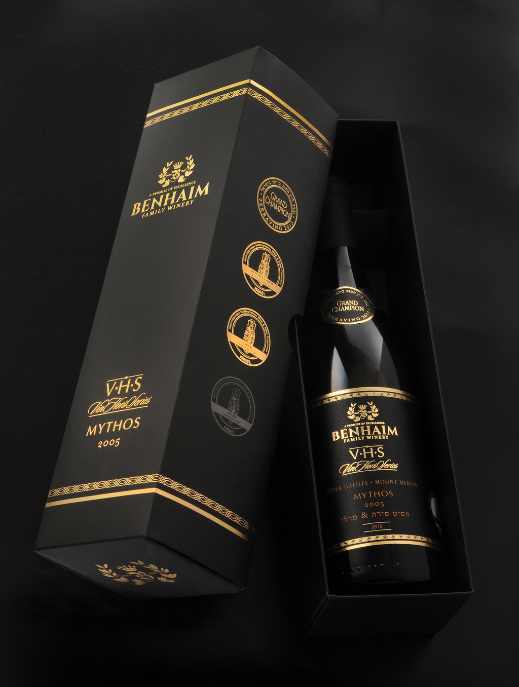 בקבוק מיתוס שחור