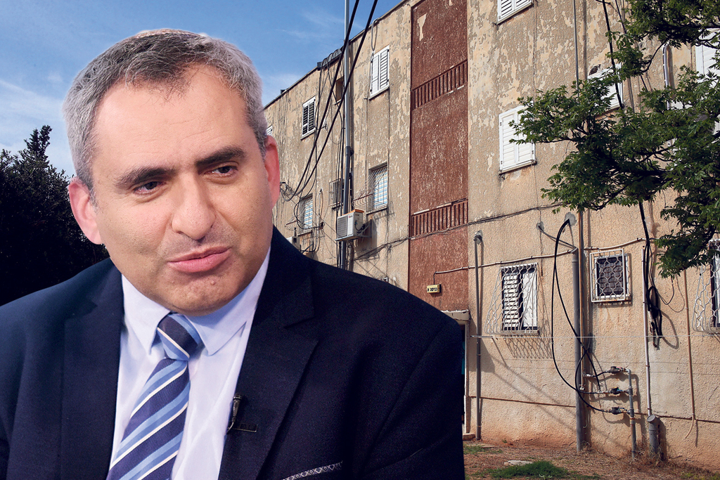 שר השיכון והבינוי זאב אלקין בנייני מגורים בתל אביב