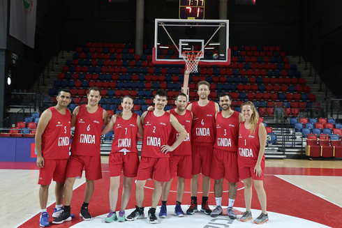 קבוצת הכדורסל של eBay 
, צילום: אוראל כהן