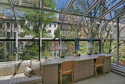 חדש השמש (conservatory) בדירה , צילום: BRETT BEYER/VHT