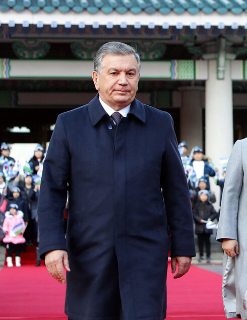 שבקט מירזייאיב, נשיא אוזבקיסטן,   