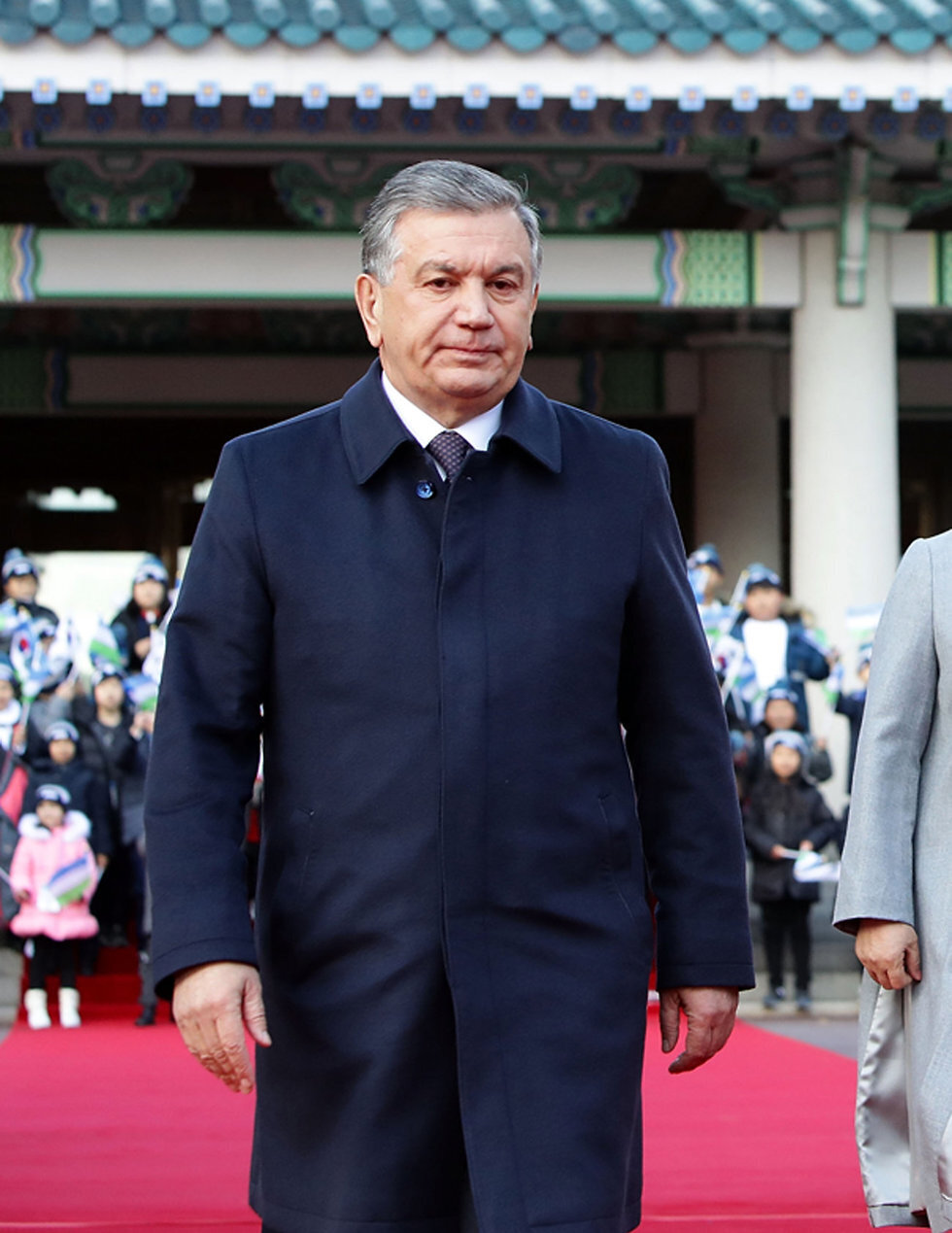 שבקט מירזייאיב נשיא אוזבקיסטן